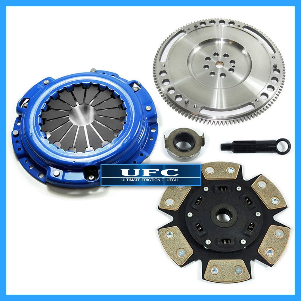 UFC STAGE 3 CLUTCH KIT & 4140 CHROMOLY FLYWHEEL HONDA F22A F22B1 F23A H22A H23A