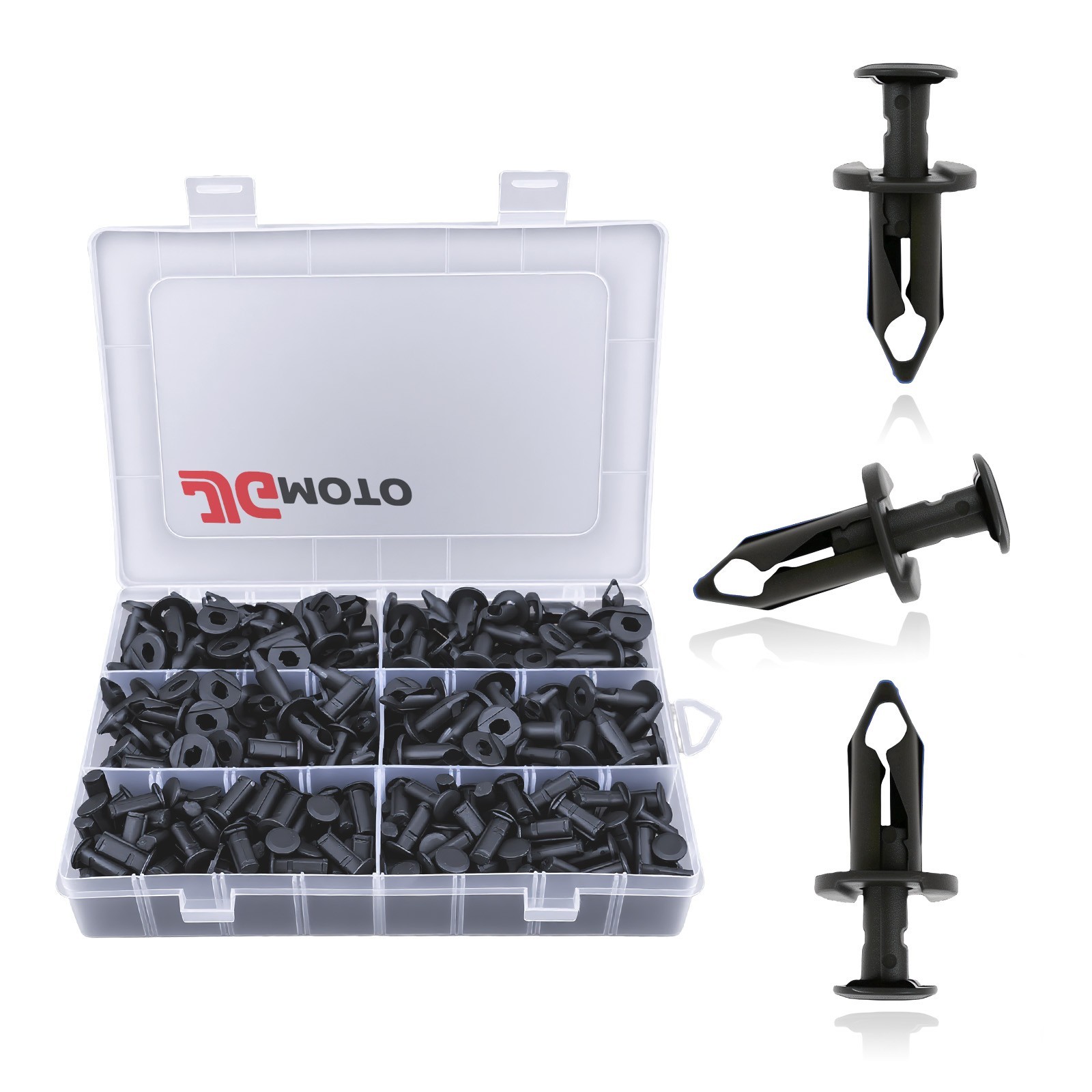 200PCS CFMoto CFORCE UFORCE ZFORCE (400-1000) Plastic Push Rivets 200PCS CFMoto CFORCE UFORCE ZFORCE (400-1000) Plastic Push Rivets