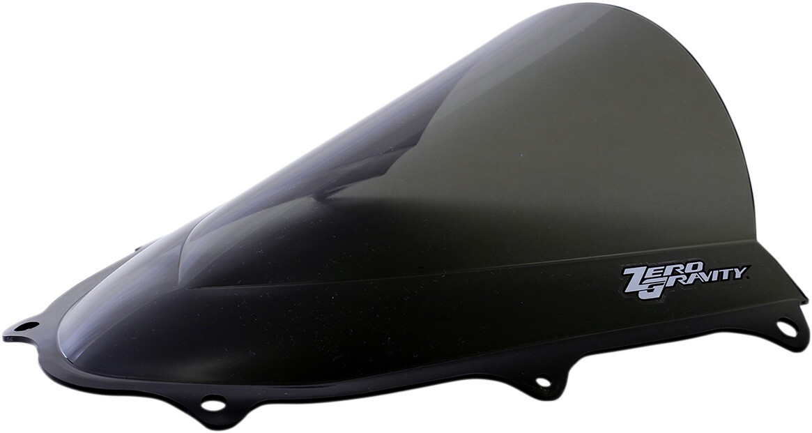 Zero Gravity Double Bubble Windscreen - Smoke Zero Gravity Double Bubble Windscreen - Smoke