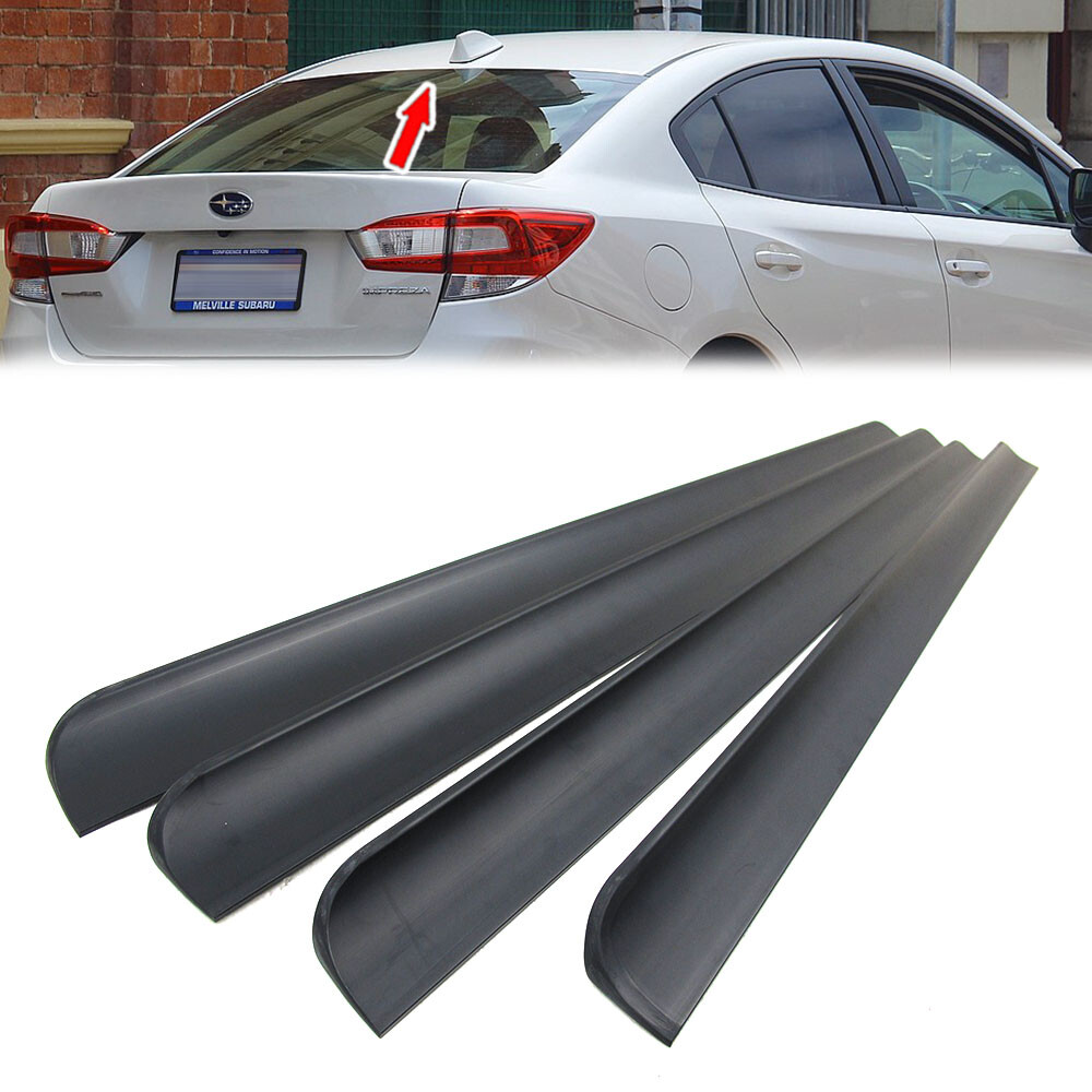 Unpainted PUF 2017-2019 For Subaru Impreza GK Sedan Rear Roof Lip Spoiler Wing