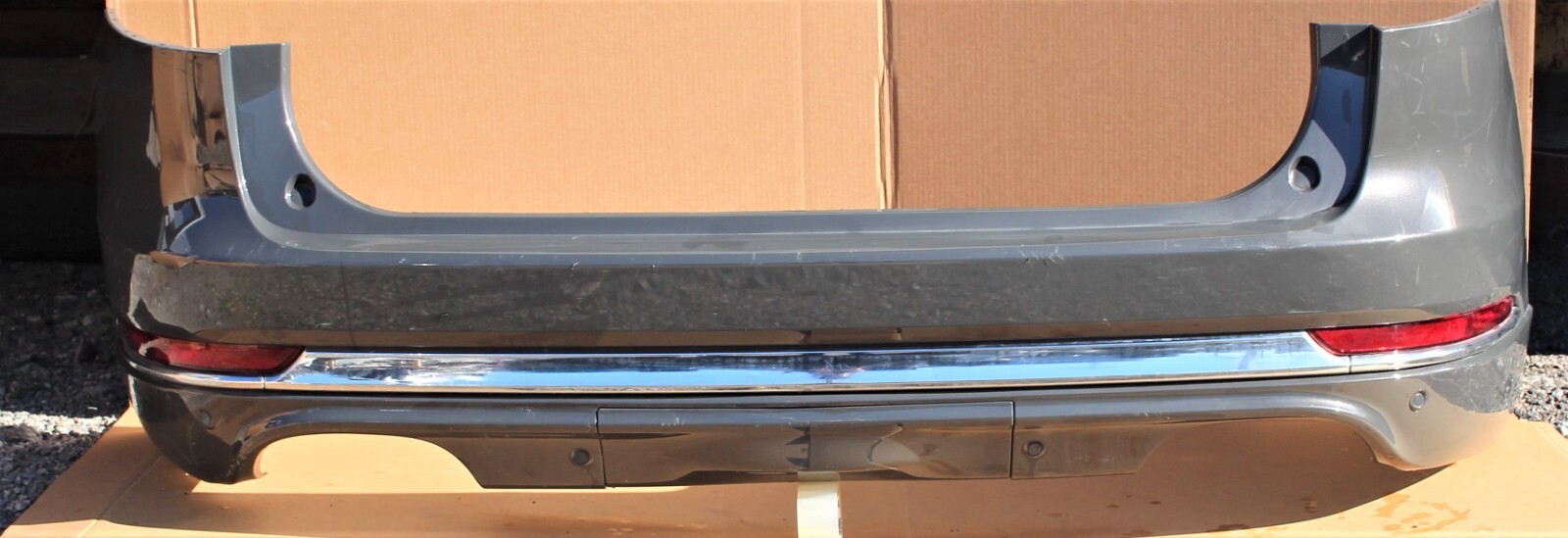 2020-22 Lincoln Aviator Rear Bumper Assembly W/AUTO-OEM-Asher Gray