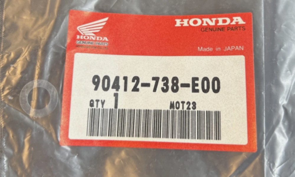 1970-2024 Honda NEW GENUINE OEM Sealing Washer Drain Plug 90412-738-E00