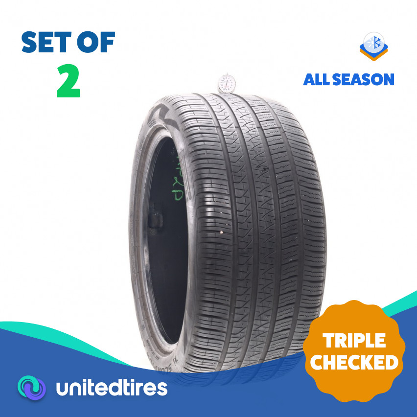 Set of (2) Used 315/40R21 Pirelli Scorpion Zero MO 111H - 7.5/32