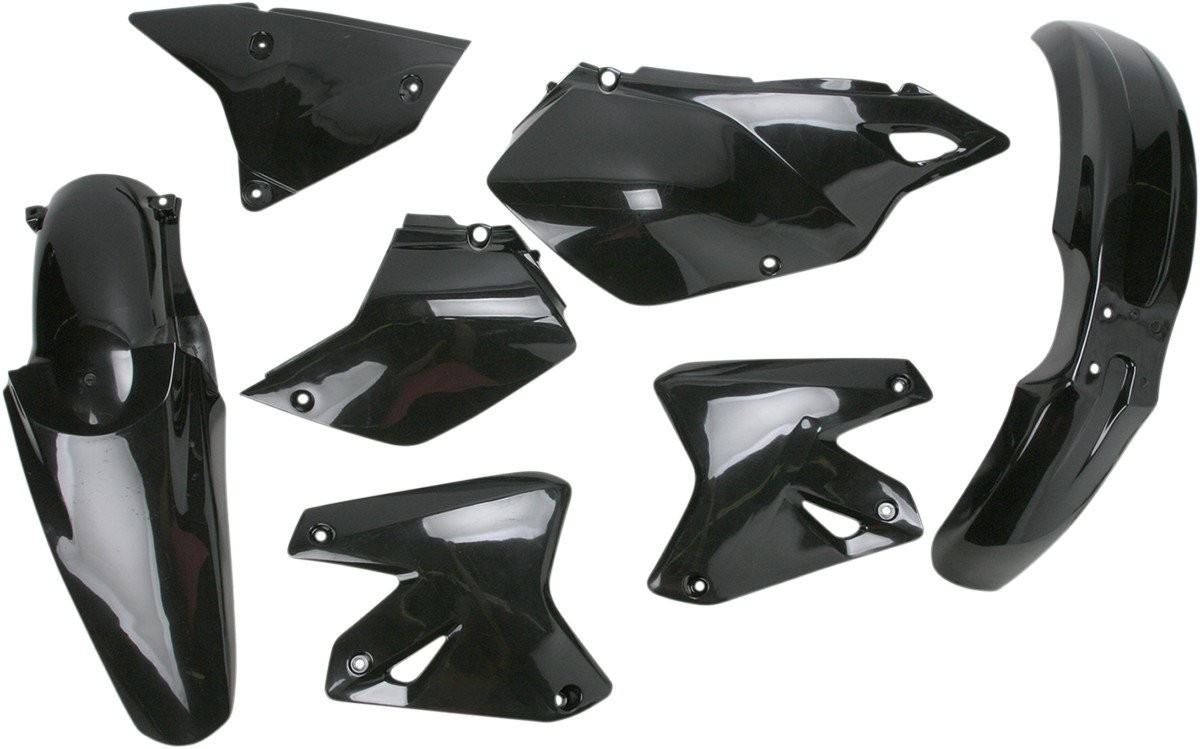 Acerbis Replica Plastic Kit Black 2041080001 for Suzuki DR-Z 2003-2007