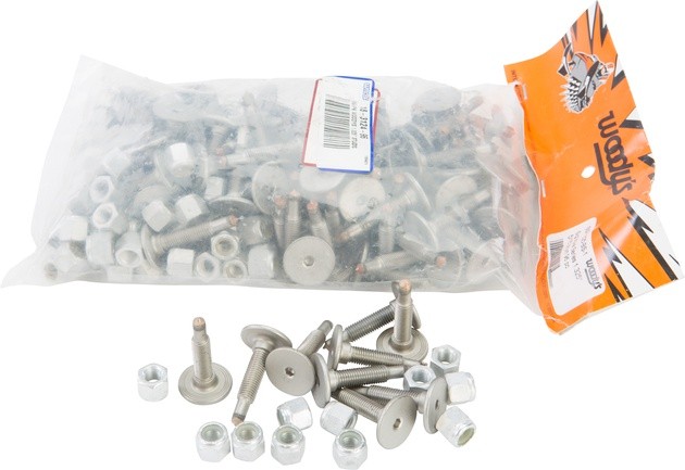 Woody\'s Signature Carbide Stainless Studs w/ Short Big Nuts 1.325\