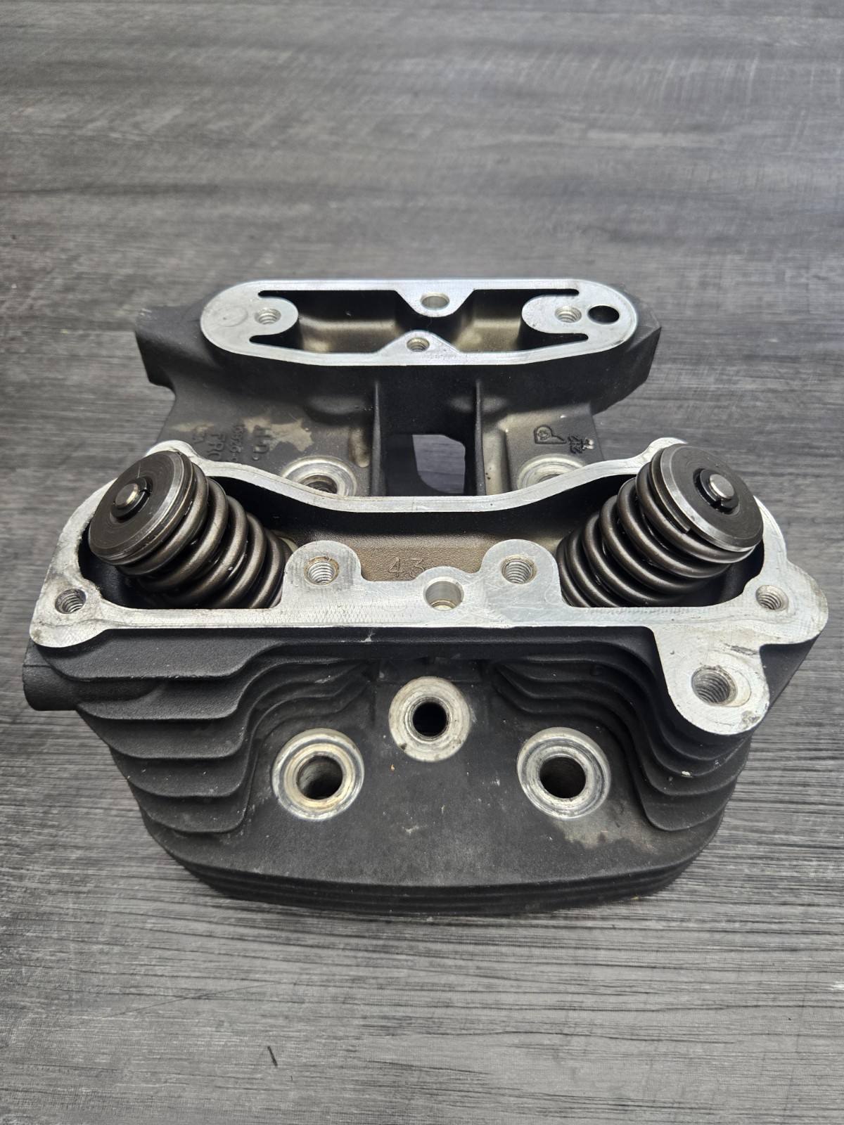 1999-2002 1203cc Buell Front Thunderstorm Head X1 S3 S3T M1 Sportster Black 1999-2002 1203cc Buell Front Thunderstorm Head X1 S3 S3T M1 Sportster Black