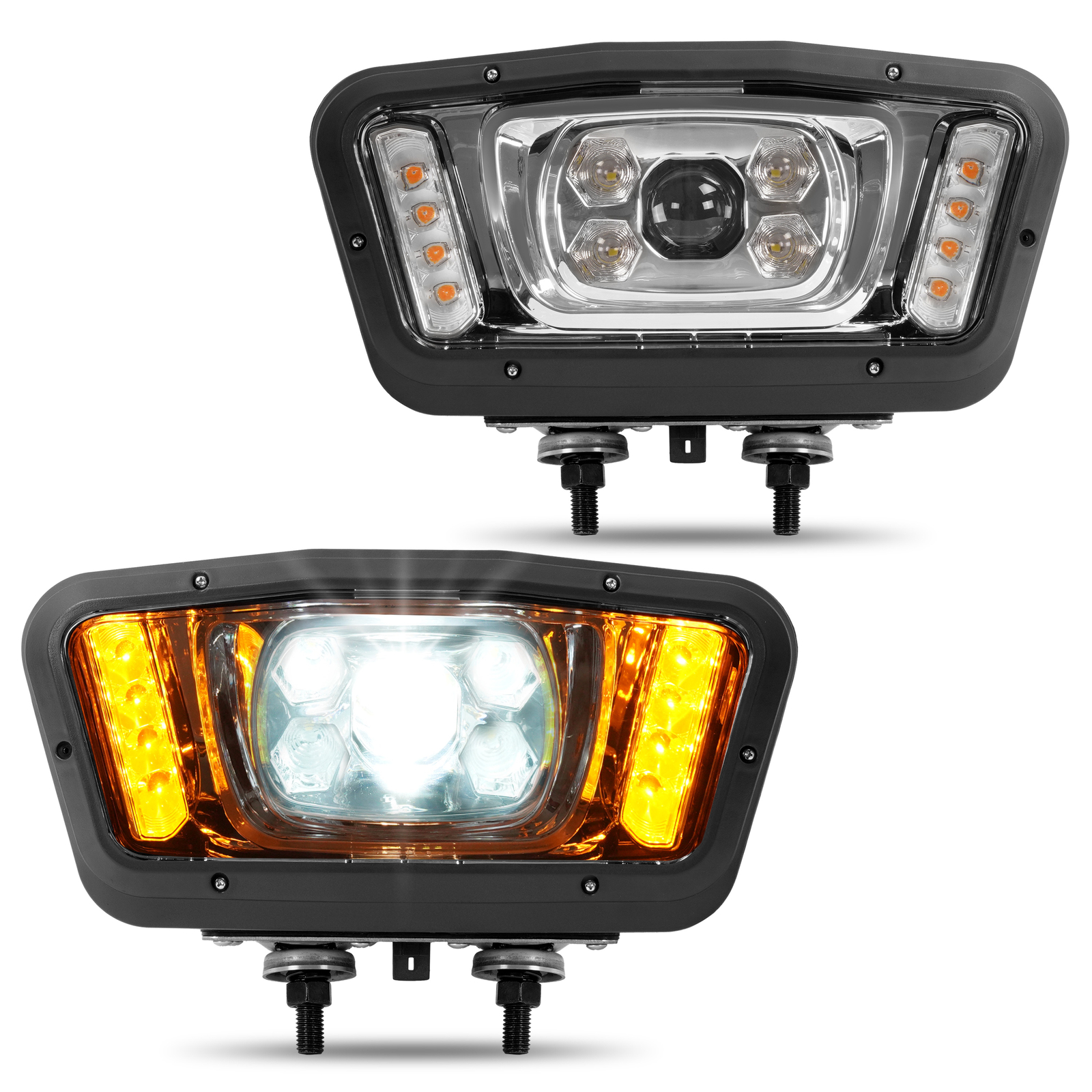 Replacement LED Snow Plow Light Assembly With Clear Lens For Snowdogg # 16160800 Replacement LED Snow Plow Light Assembly With Clear Lens For Snowdogg # 16160800