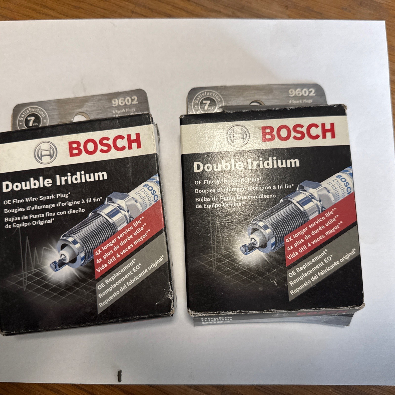 8 Bosch Double Iridium Spark Plugs For 2000-2014 CHEVROLET SUBURBAN 1500 V8-5.3L 8 Bosch Double Iridium Spark Plugs For 2000-2014 CHEVROLET SUBURBAN 1500 V8-5.3L