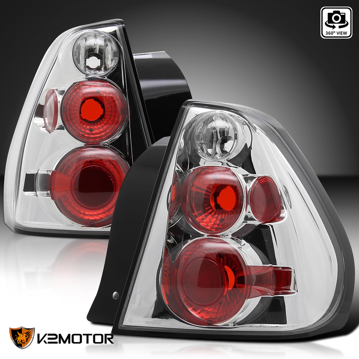 Clear Fits 2004-2007 Chevy Malibu Tail Lights Brake Lamps Left+Right Pair 04-07 Clear Fits 2004-2007 Chevy Malibu Tail Lights Brake Lamps Left+Right Pair 04-07
