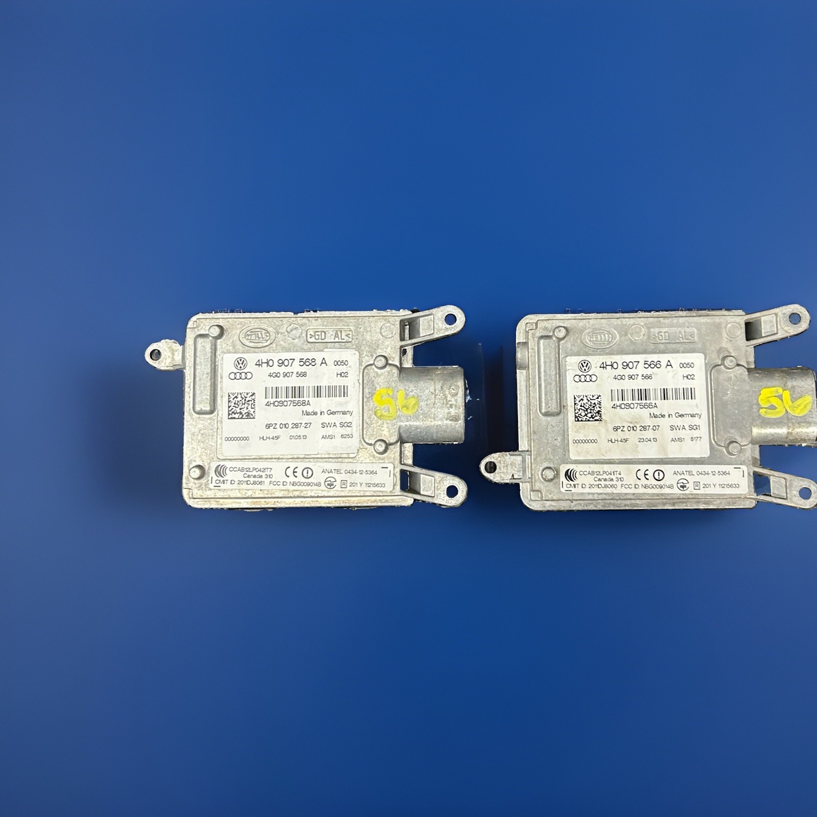 11-14 Audi D4 A8 Left & Right Blind Spot Distance Sensor Set 11-14 Audi D4 A8 Left & Right Blind Spot Distance Sensor Set
