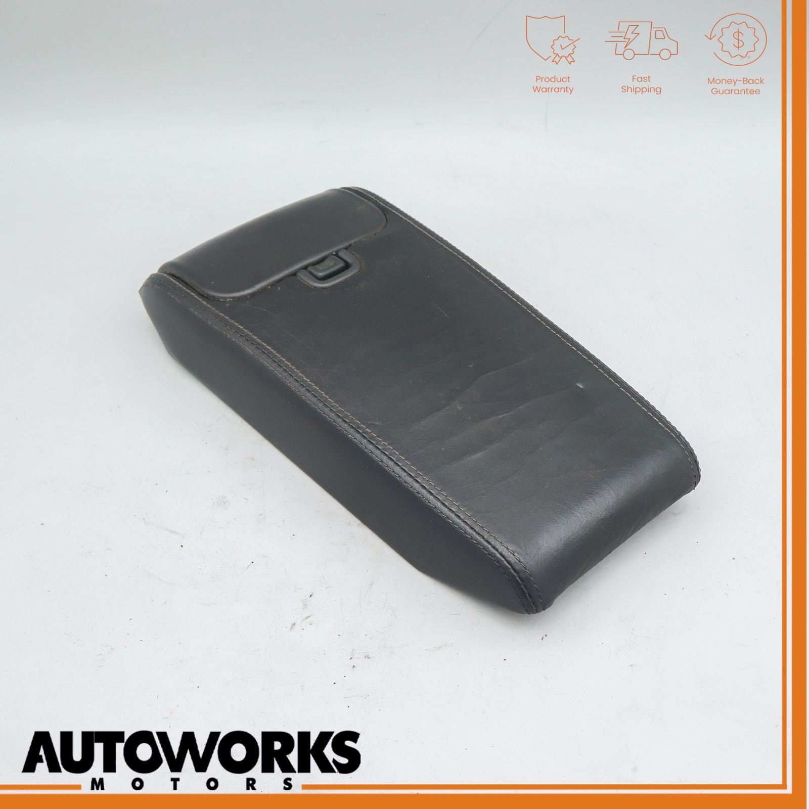 97-05 Jaguar XKR XK8 X100 Front Leather Center Console Arm Rest Lid LEG OEM