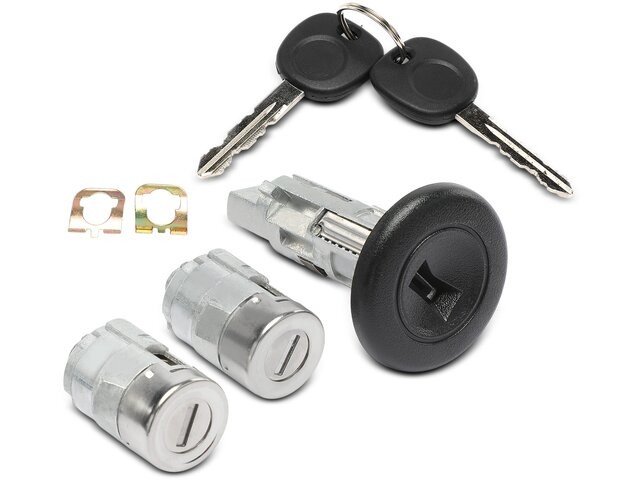 For 2001-2006 Chevrolet Silverado 1500 Door Lock Cylinder Set APR 25949JZFX