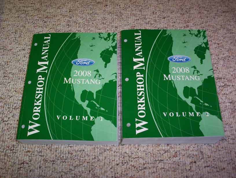 2008 Ford Mustang Service Repair Manual GT Deluxe Shelby GT500 Convertible 2008 Ford Mustang Service Repair Manual GT Deluxe Shelby GT500 Convertible