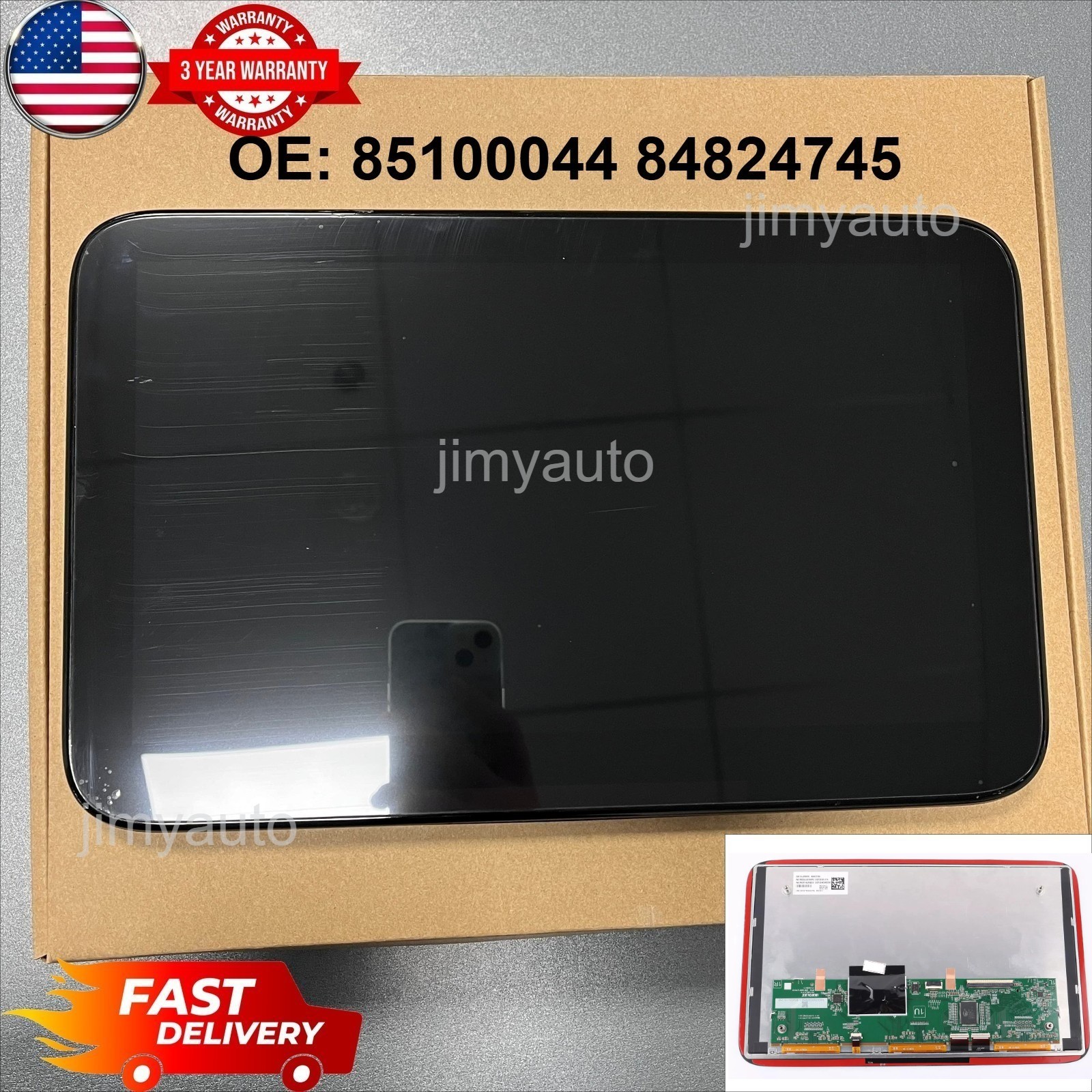 85100044 LCD Display For 21-24 Suburban Yukon Tahoe Escalade Headrest Back Seat