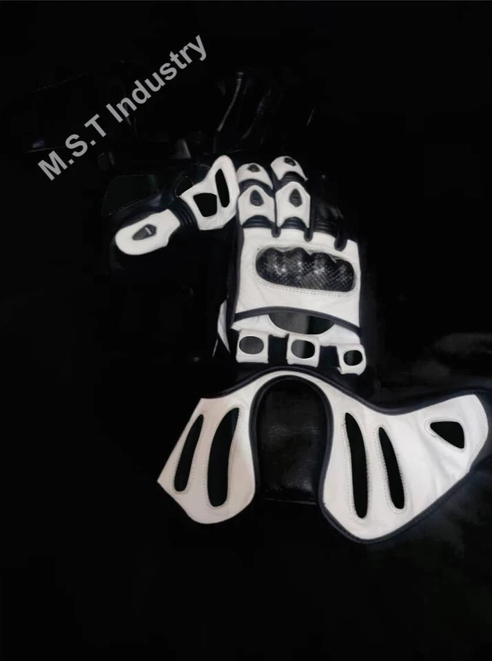 Motorbike Racing Gloves Street Bike Off Road Superior Comfort Medium Pre-Ownen
