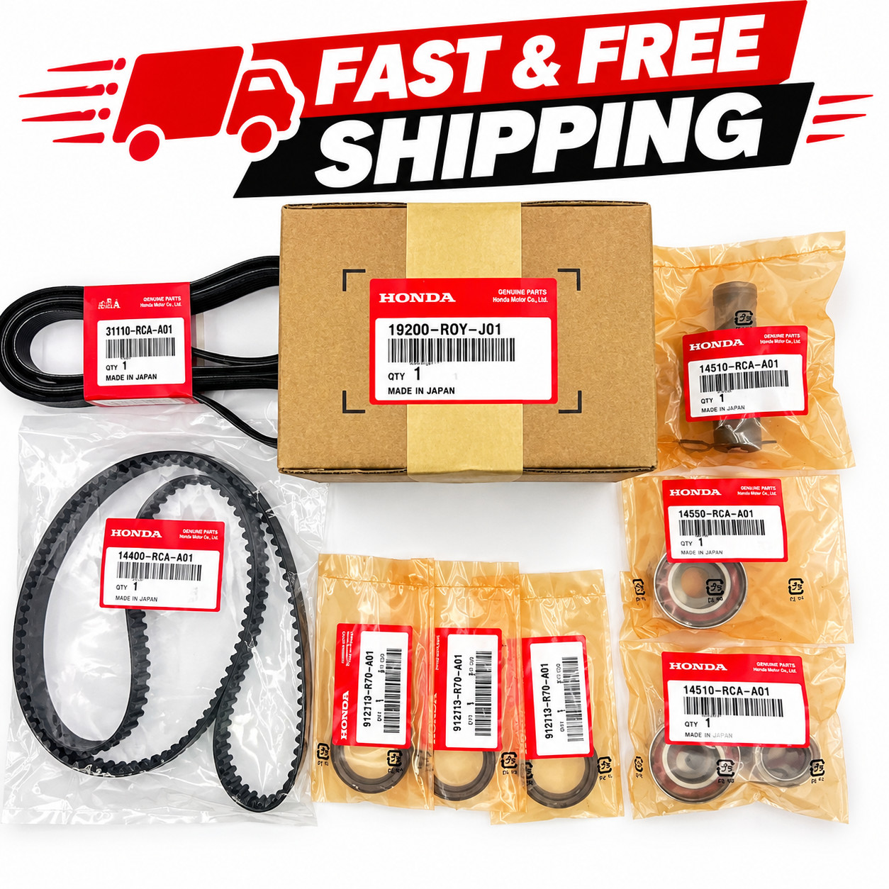 Genuine OEM Timing Belt Kit with Water Pump For HONDA / ACURA Accord Odyssey V6 Genuine OEM Timing Belt Kit with Water Pump For HONDA / ACURA Accord Odyssey V6