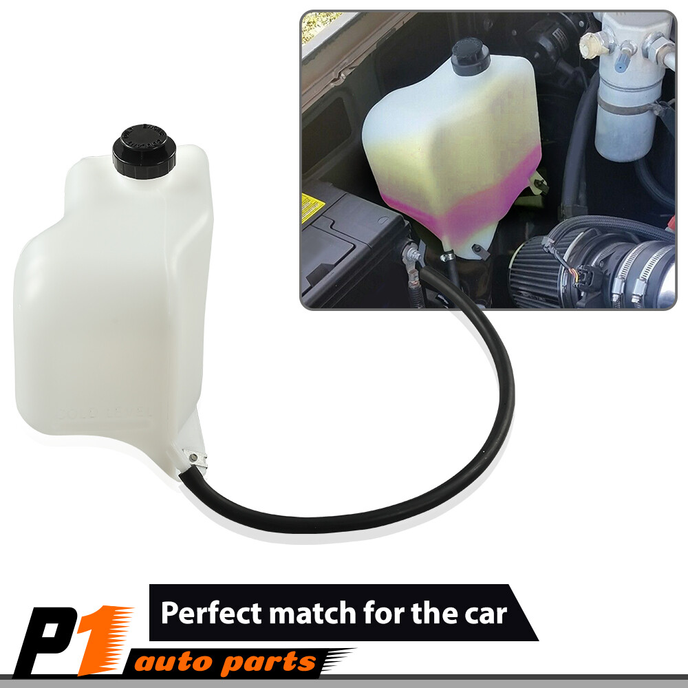 Fit For 81-87 Chevy GMC GM Truck Coolant Bottle & Cap w/ Hardware & Hose