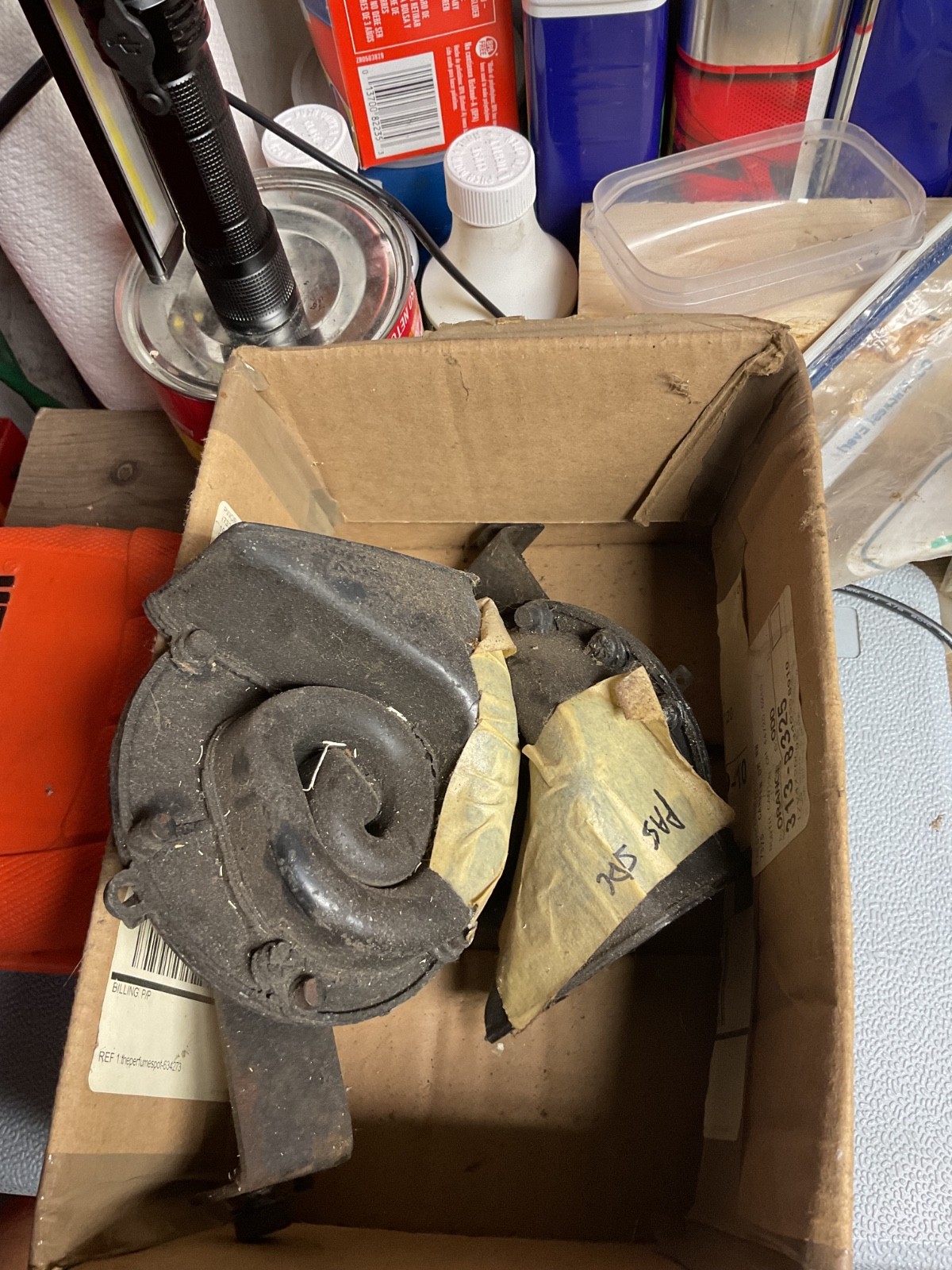 Pair of OEM Delco Remy Horns 60s GM Pair of OEM Delco Remy Horns 60s GM