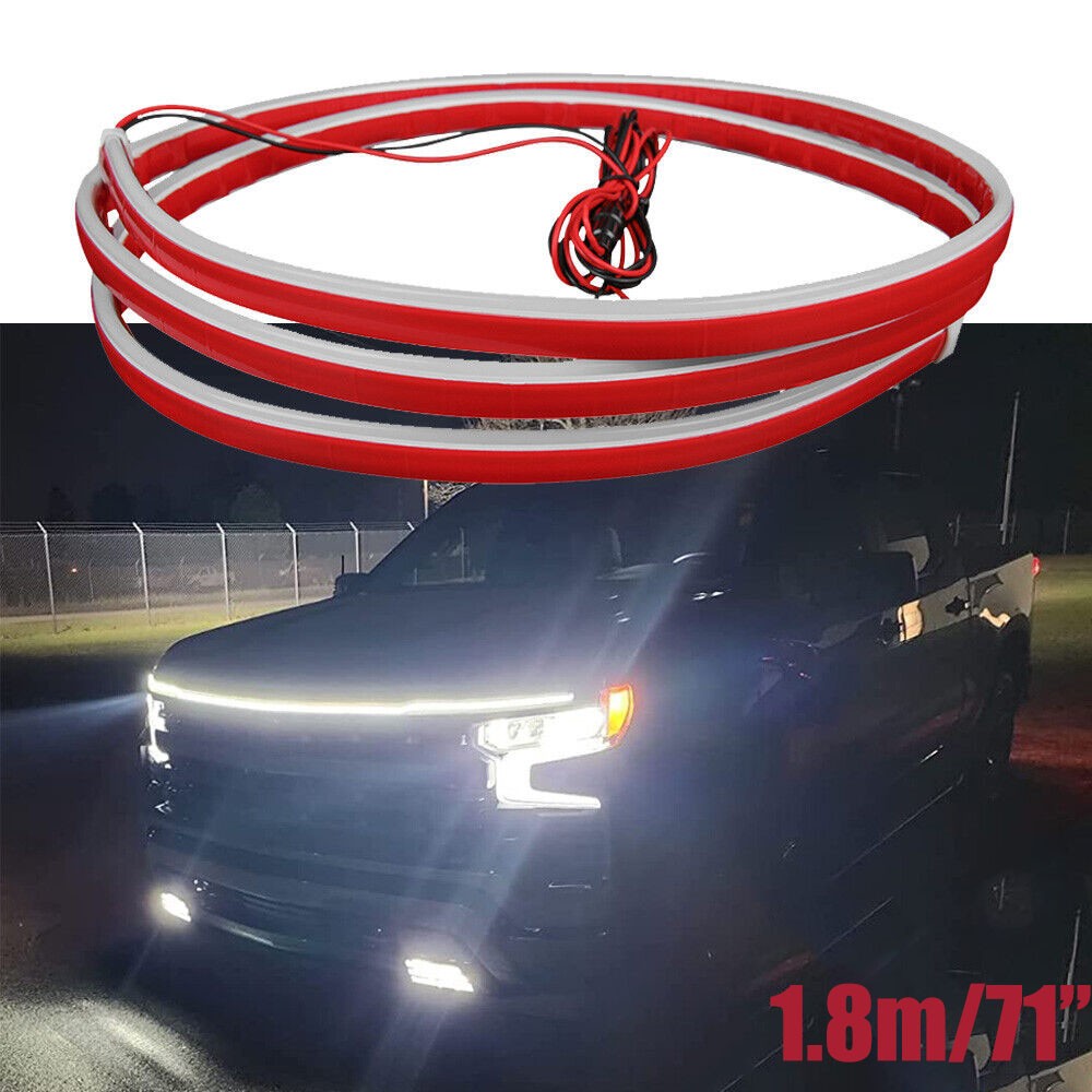 Scan Start Up Car LED Hood Light Strip DRL 71\