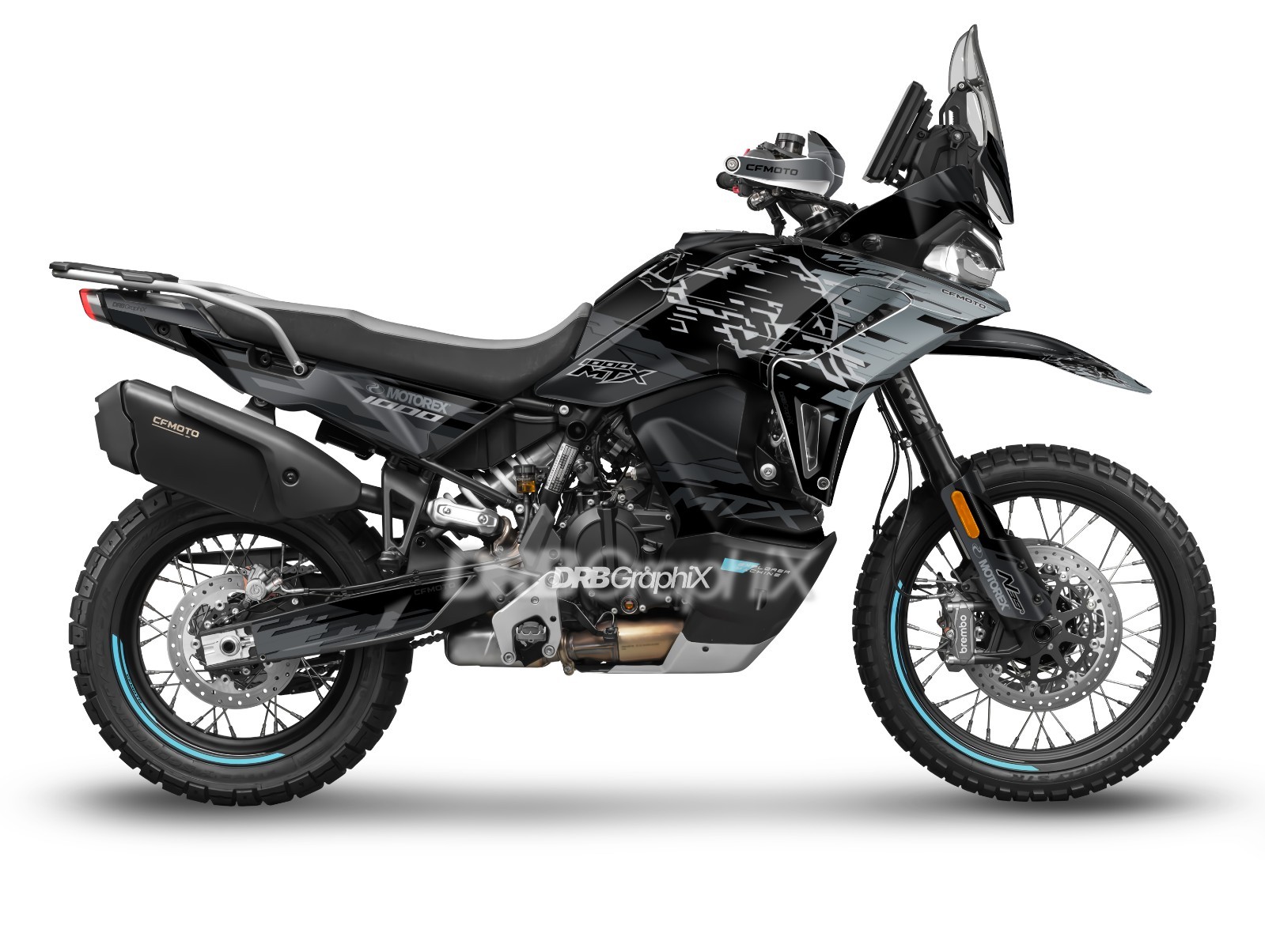 NEW Graphic kit for CFMOTO 1000 MT-X 800 MT-X (2025~) Full Decal Kit (FORB-BB)