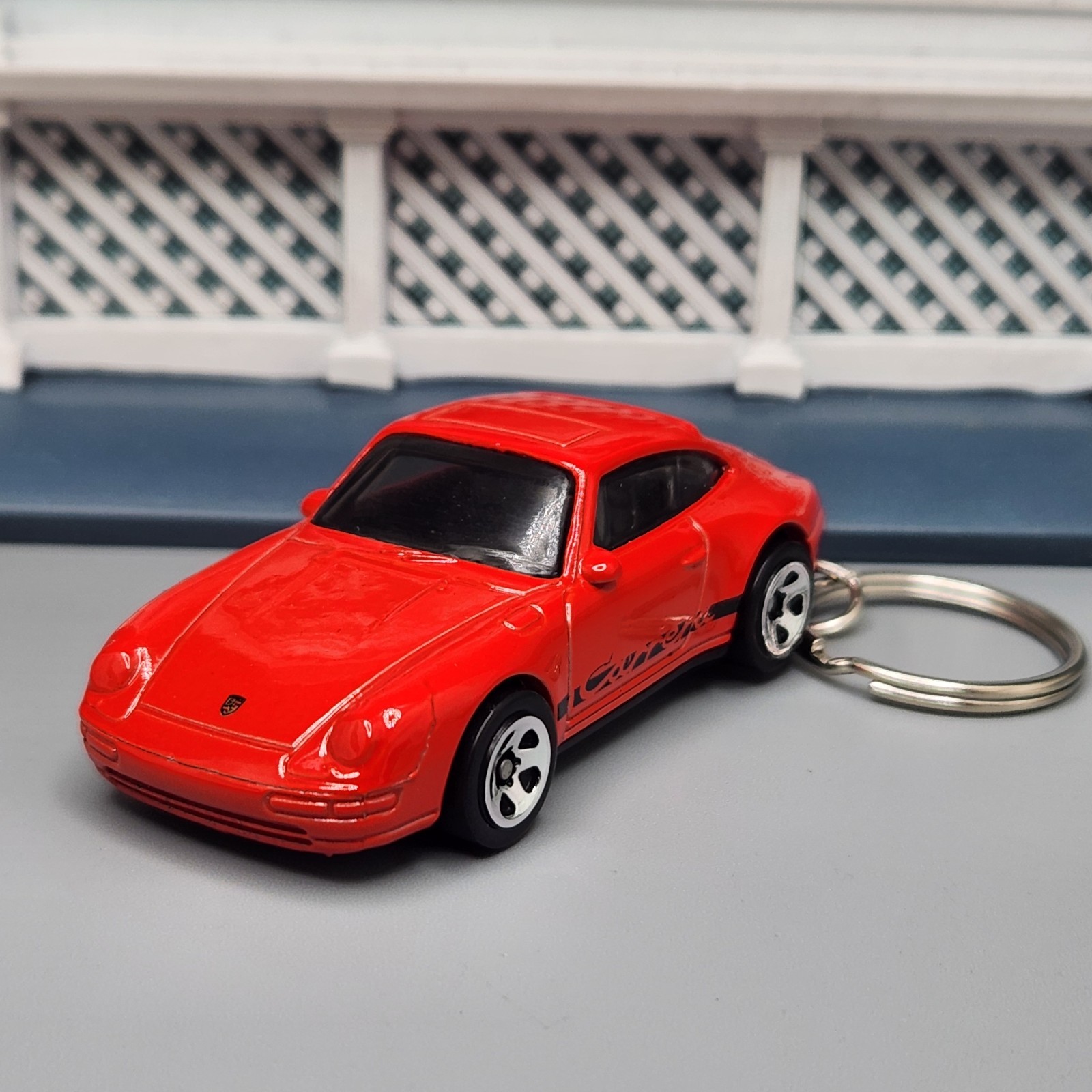 1996 Porsche Carrera Red Custom Diecast Car 🎁 AWESOME GIFT🎁