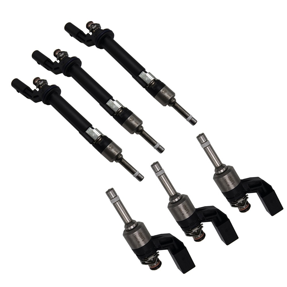  3 x Upper & 3 x Lower Fuel Injectors for Audi Q7 VW CC Passat Touareg 3.6L V6
