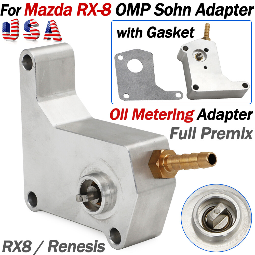 For Mazda RX-8 OMP Sohn Adapter Full Premix Oil Metering Adapter Set RX8 Renesis For Mazda RX-8 OMP Sohn Adapter Full Premix Oil Metering Adapter Set RX8 Renesis