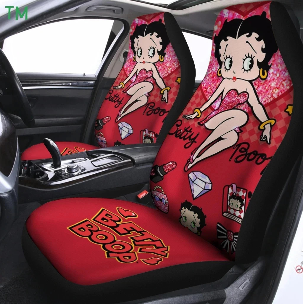 Betty Boop Car Seat Covers Valentine Gift Car set Cover-Lovely ( set of 2) Betty Boop Car Seat Covers Valentine Gift Car set Cover-Lovely ( set of 2)