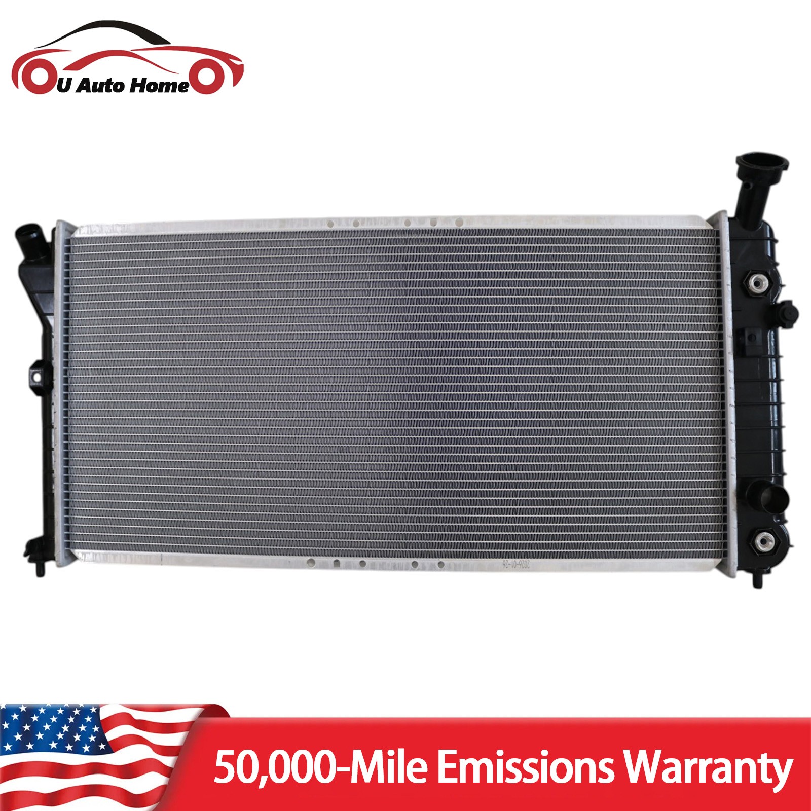 CU1890 Aluminum Radiator For 1997-2003 Chevrolet Venture/Pontiac Grand Prix 3.4L