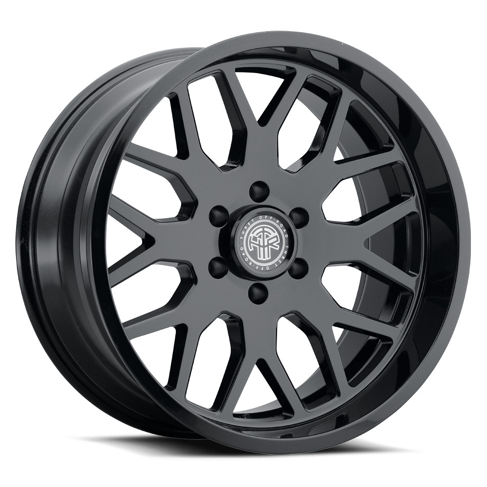 One 20 Inch Gloss Black Alloy Wheel for 2019-2024 Ram 1500 6x139.7 20x12 A9GR One 20 Inch Gloss Black Alloy Wheel for 2019-2024 Ram 1500 6x139.7 20x12 A9GR