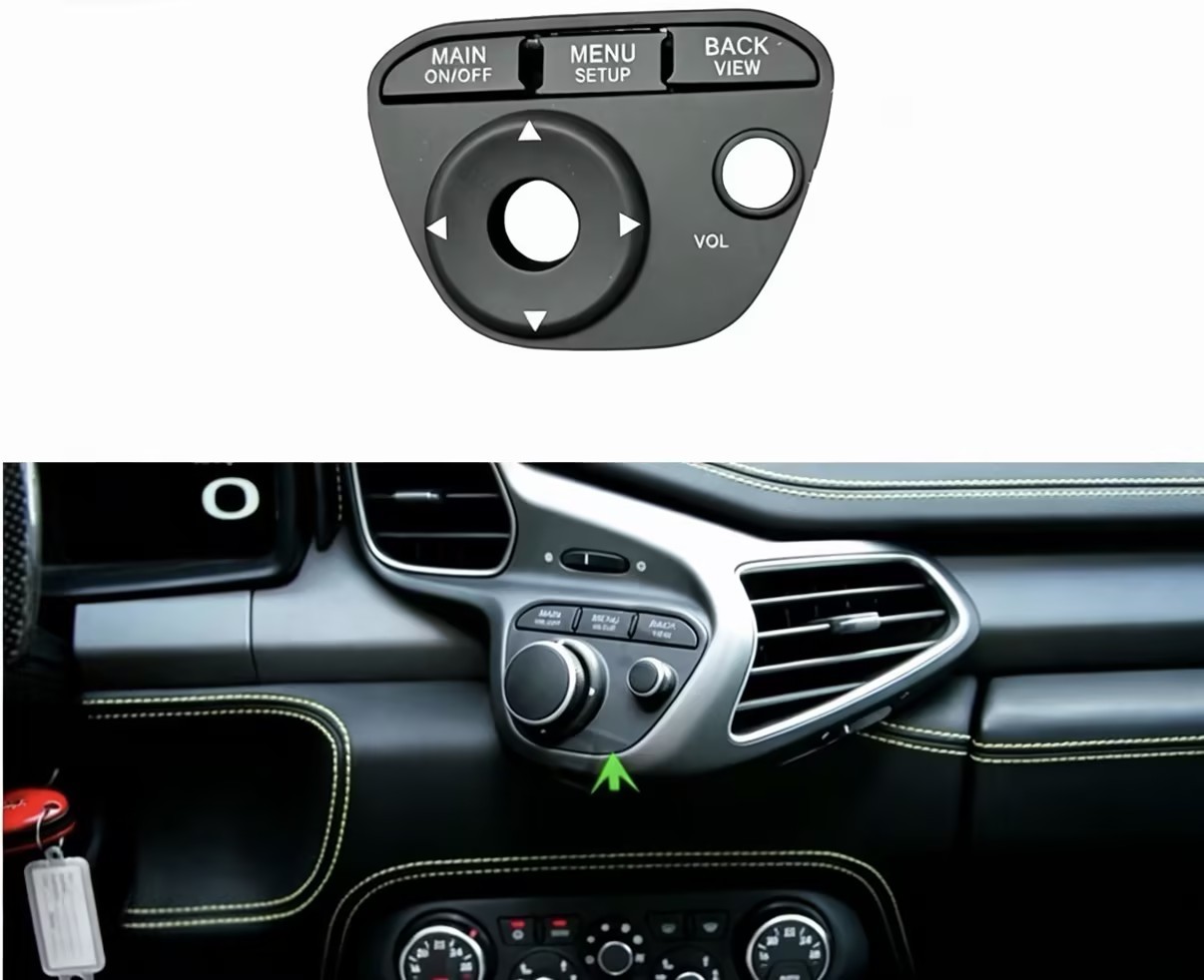 Central Control Multimedia Volume Panel Repair kit For Ferrari 458 2010-2015