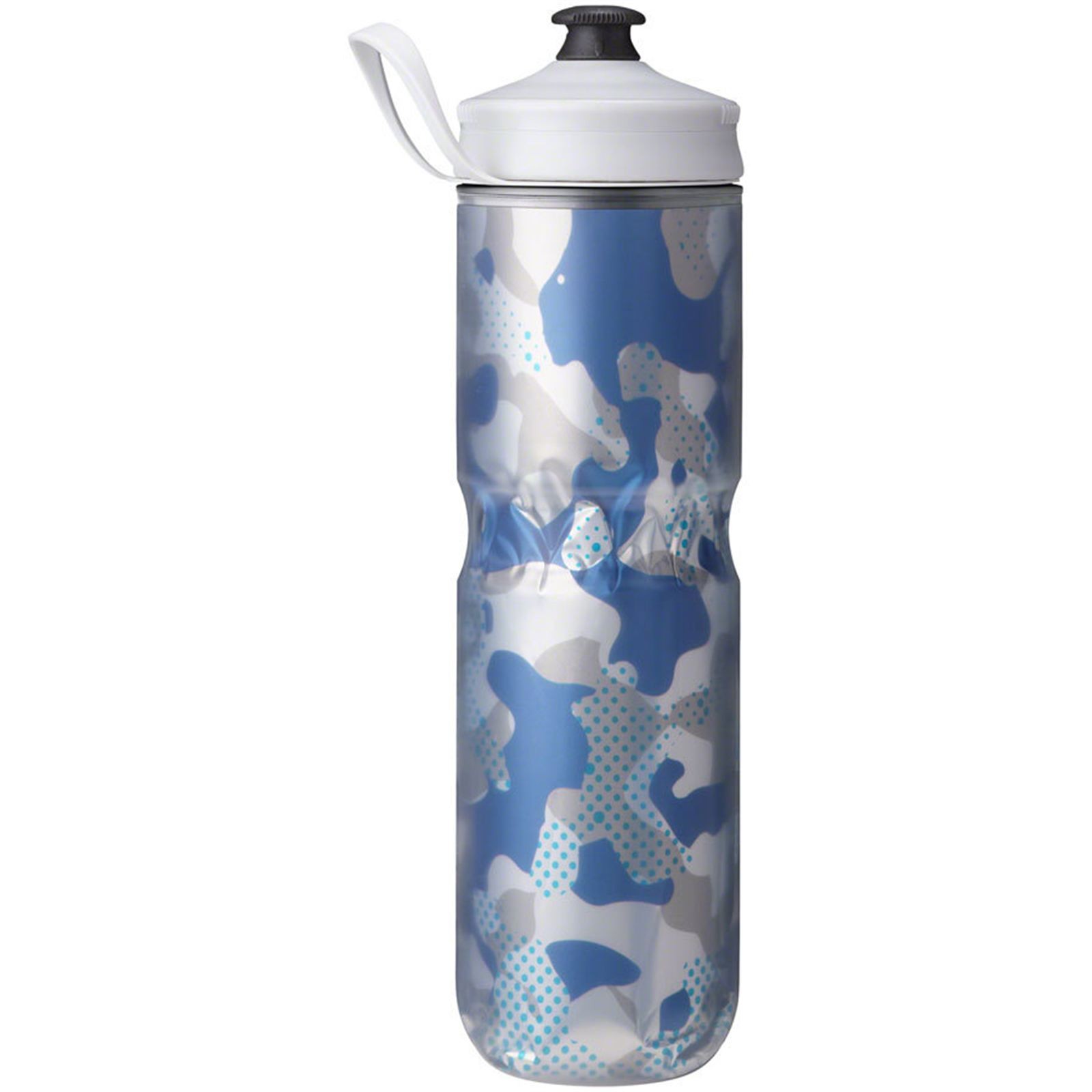 Hydrapak Polar Sport Contender Insulated Water Bottle - 24oz, Blue PSA24E16 Hydrapak Polar Sport Contender Insulated Water Bottle - 24oz, Blue PSA24E16