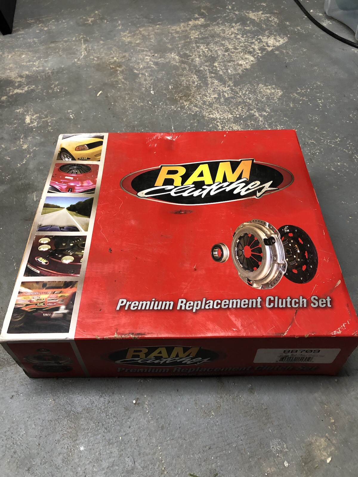 Ram Clutches GM  9 1/8 X 1-14 HD Clutch Kit 84-86 4spd Fiero 88709 NEW