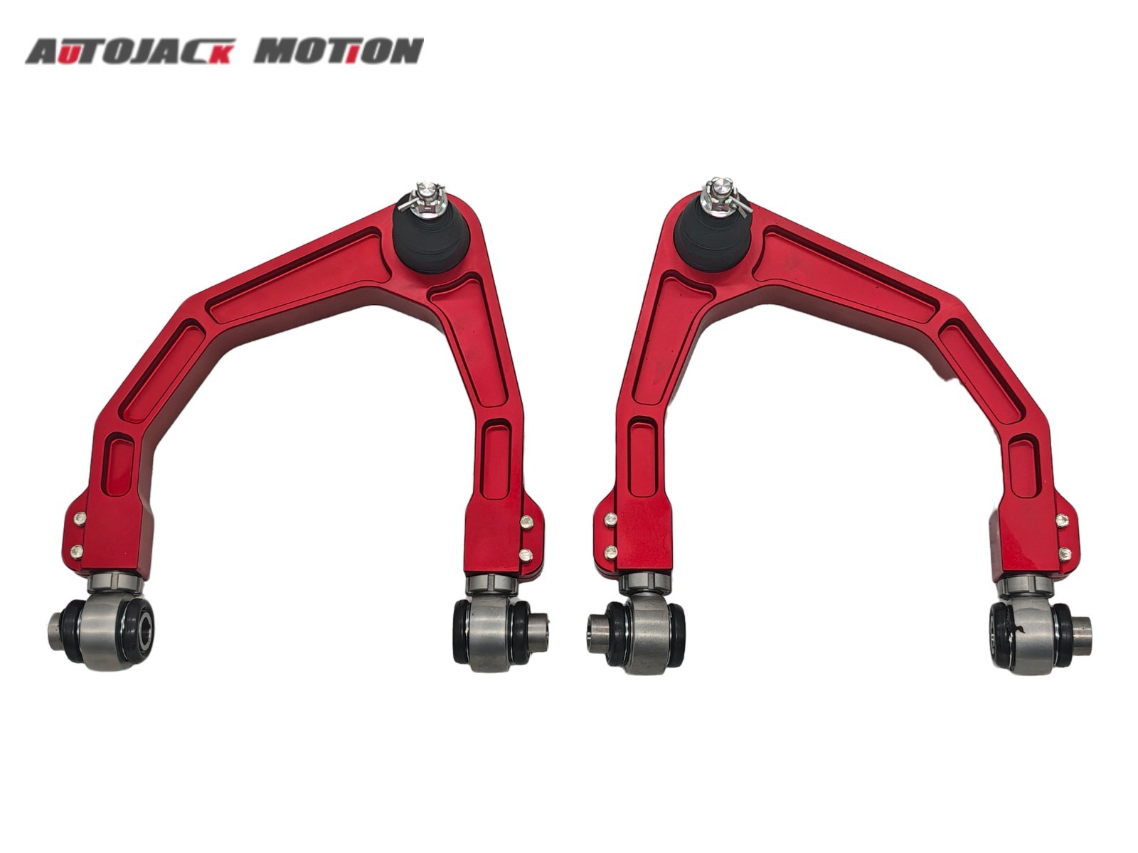 AUTOJACK 2pcs Front Upper Arm Aluminum 2-4