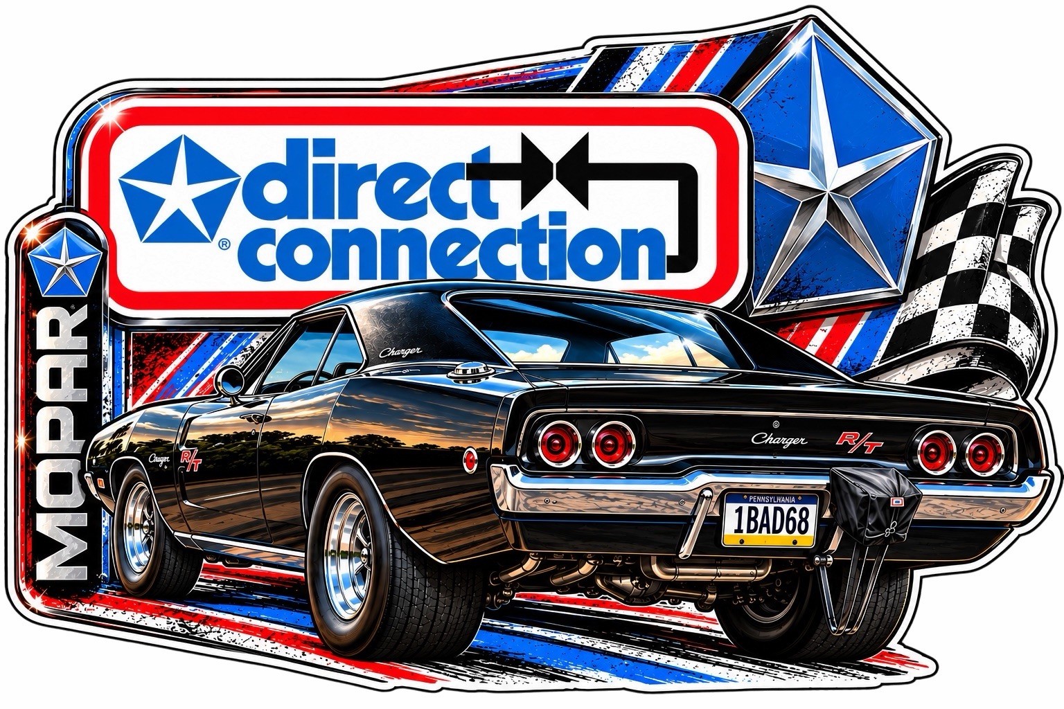 MOPAR DIRECT CONNECTION – 1968 DODGE CHARGER R/T