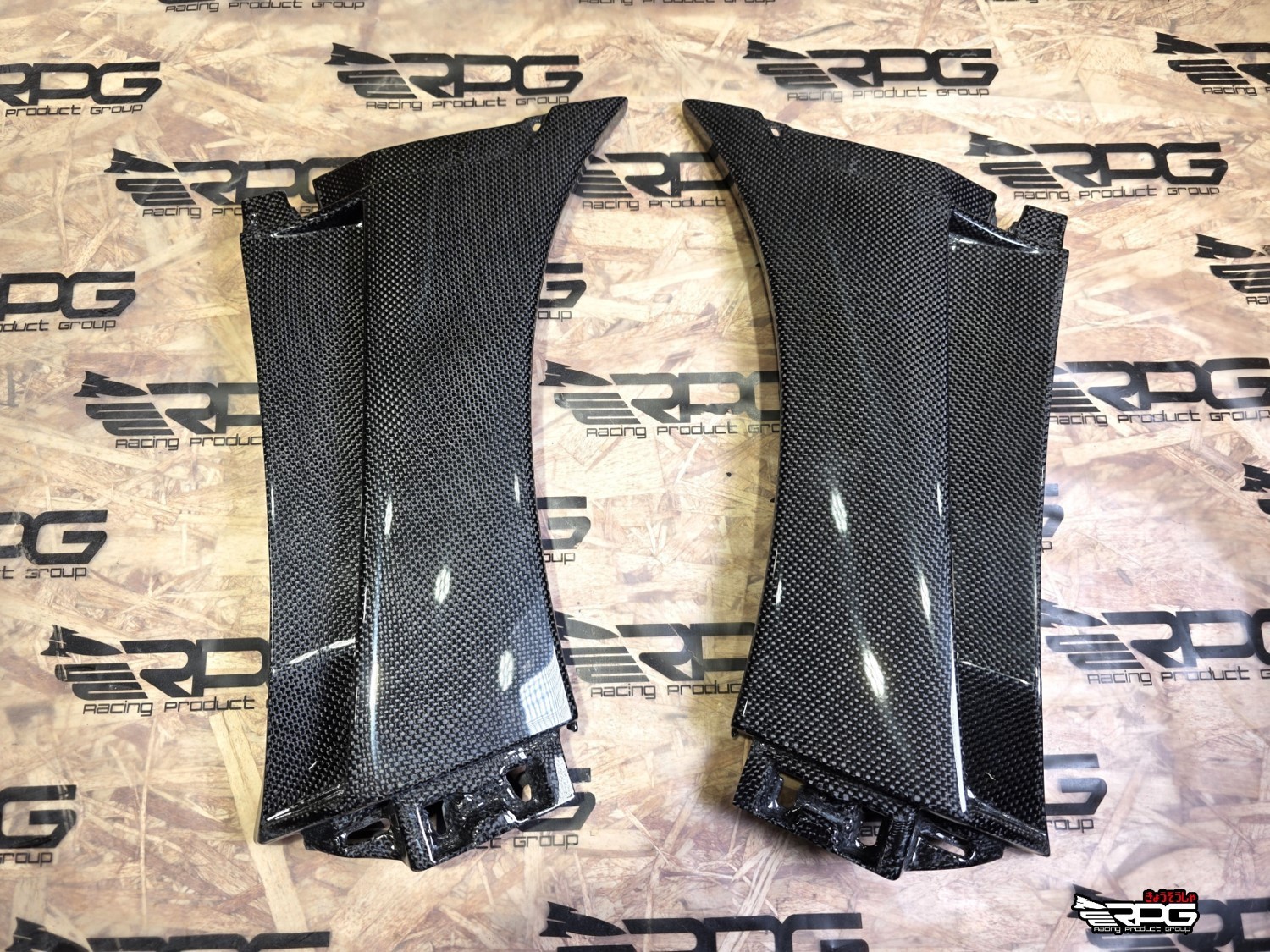 RPG Twill Carbon Front Fender Cap for 15 16 17 18 19 20 21 Subaru WRX STi VA VAB