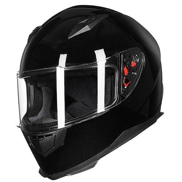ILM Adult's JK313 Full Face Motorcycle Helmet Black Size Small - IN-JK-313-6B-S ILM Adult's JK313 Full Face Motorcycle Helmet Black Size Small - IN-JK-313-6B-S
