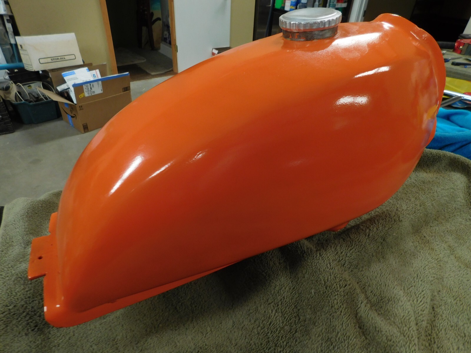 PENTON KTM 100 125 175 250 400 FIBERGLASS fuel petrol TANK Vintage MX MotoCross