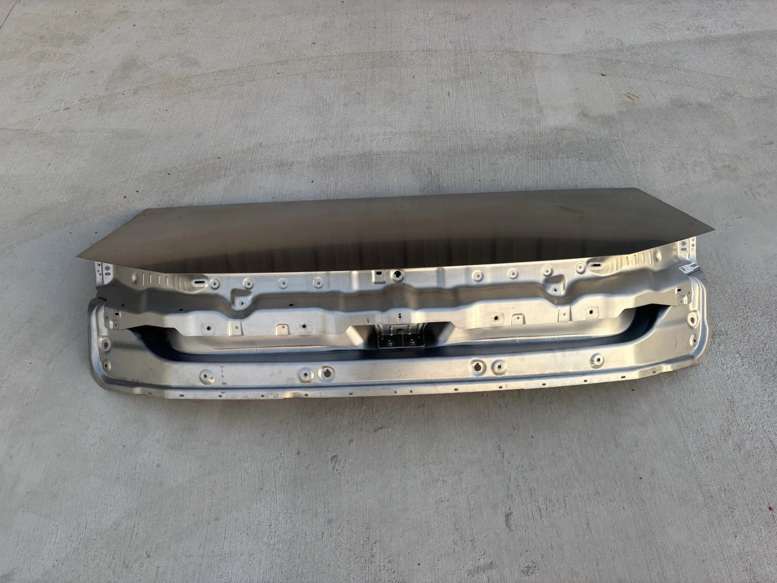 2024-2025 Tesla Cybertruck Front Hood Frunk Upper Cover Panel 2045100-00-A 2024-2025 Tesla Cybertruck Front Hood Frunk Upper Cover Panel 2045100-00-A