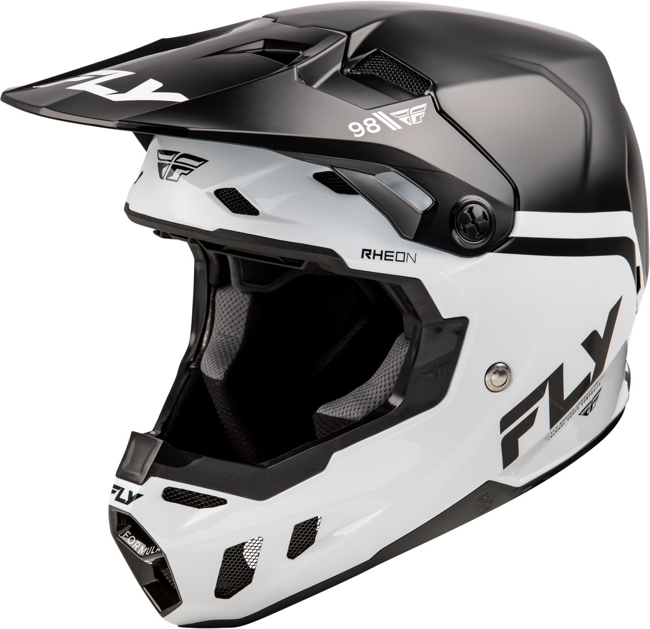 Fly Racing 73-4349S Formula CC Objective Helmet Sm Black/White