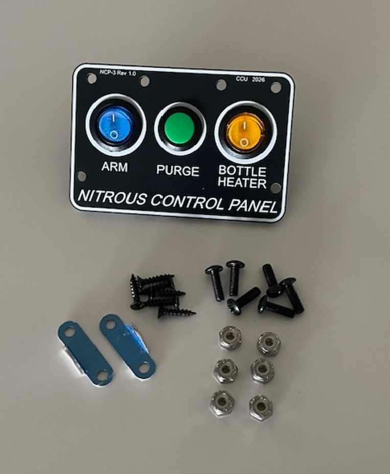 Nitrous NOS Universal 3 Button Switch Panel Kit - \