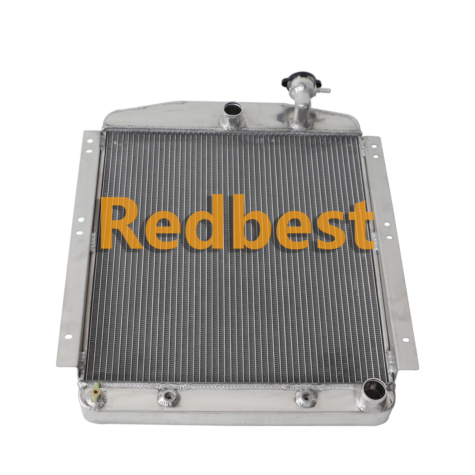 Full Alu 3Row Radiator For 1948-54 Chevy GMC Truck 3100 3600 3800 Pickup 3.8L V8
