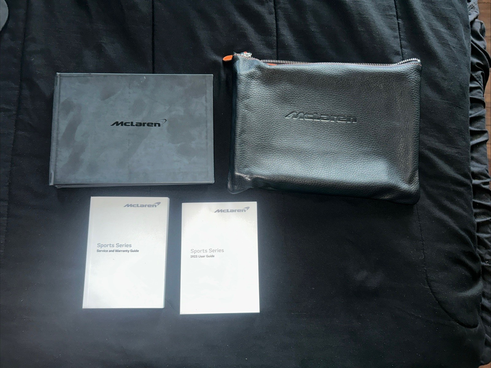 2023 Authentic McLaren GT Owners Manual w/ Leather Case 2023 Authentic McLaren GT Owners Manual w/ Leather Case