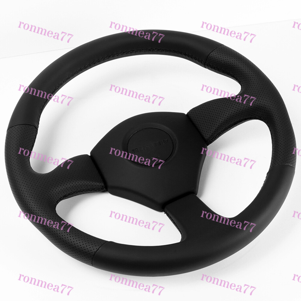 Black Stitch 355mm Leather 3