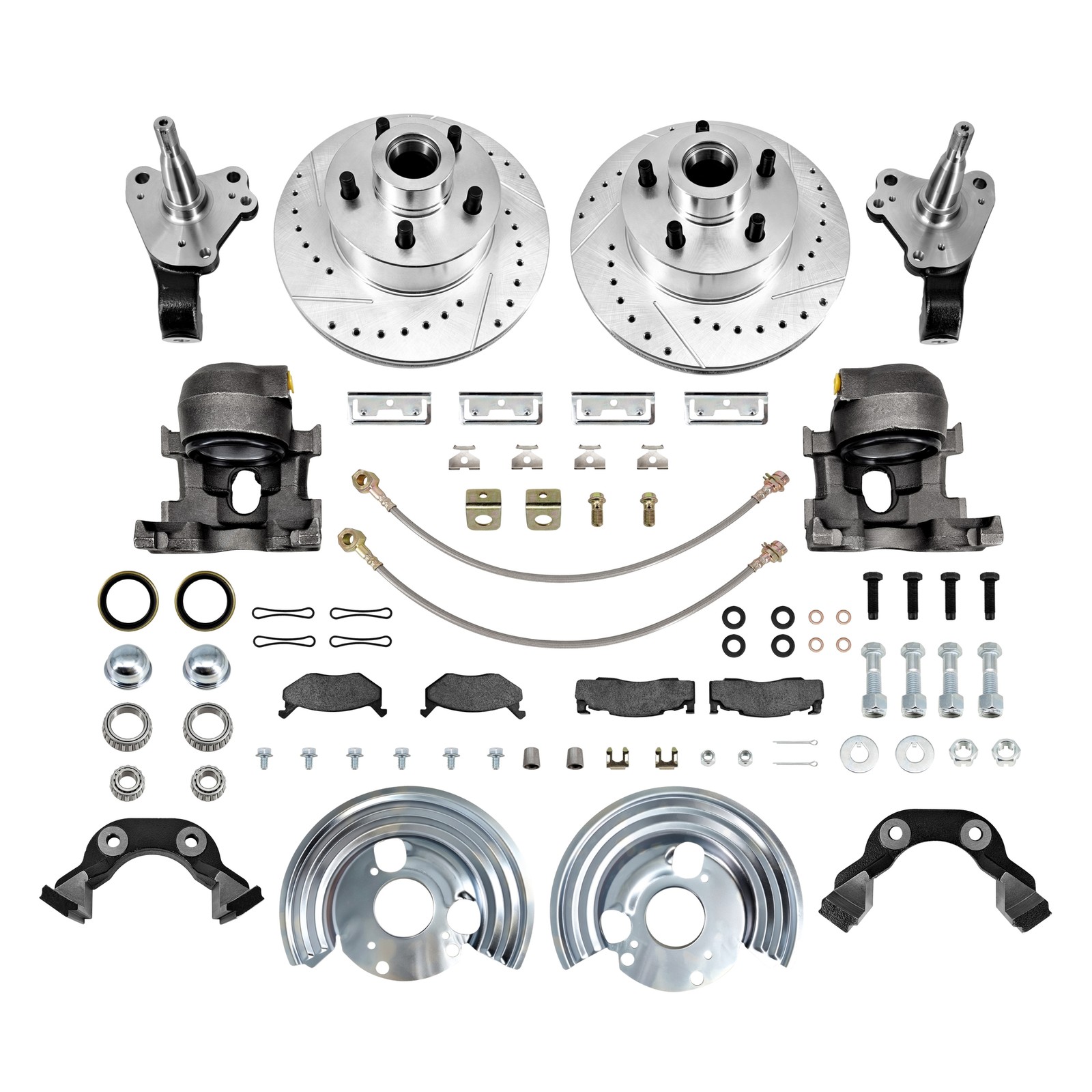 Front Disc Brake Conversion 5 on 4.5 For 1962-1974 Chrysler Plymouth A B E body