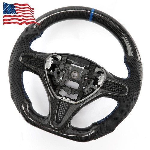 For Honda Fit Base 2011 GE8 Customized Real Carbon Fiber Steering Wheel Racing