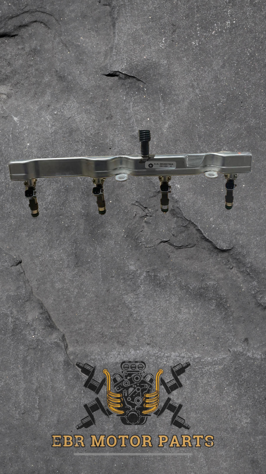 6.4 Hemi OEM Fuel Rail W/ Injectors