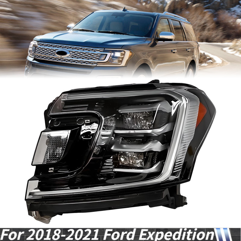 For 2018-2021 Ford Expedition New LED Left Driver Side Headlight JL1Z13008M