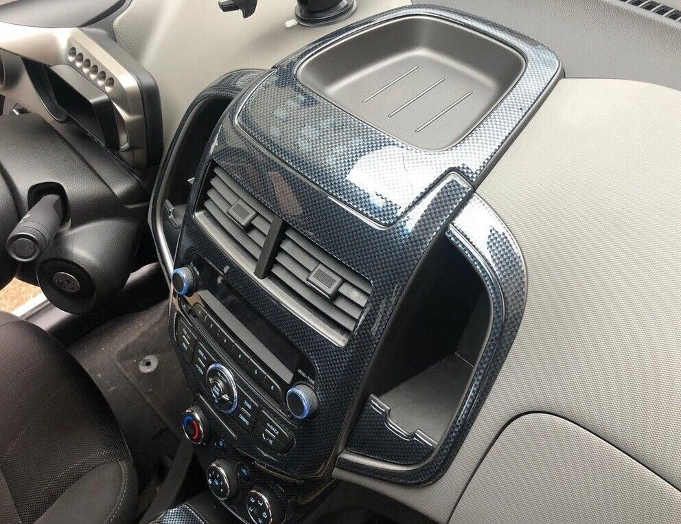 Interior Dash Trim Cover Set Fits For Citroen Jumpy 2007-2016 18 PCS Carbon Look
