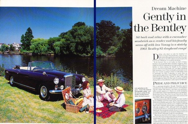 1961 Bentley S2 Drophead Coupe Dream Machine Review Report Print Car Article K68 1961 Bentley S2 Drophead Coupe Dream Machine Review Report Print Car Article K68